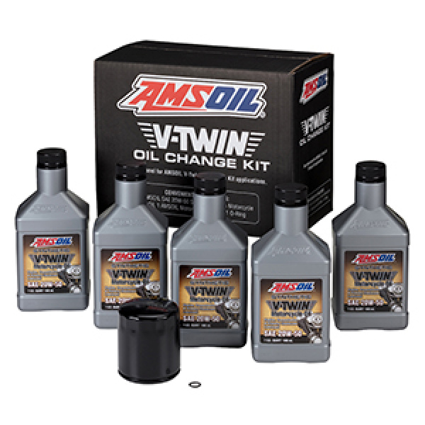 AMSOIL V-TWIN OIL CHANGE KIT (HDMB)